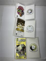 Poker,Board Game, Puzzle World, Midway Arcade Playstation Psp Game Lot Of 10